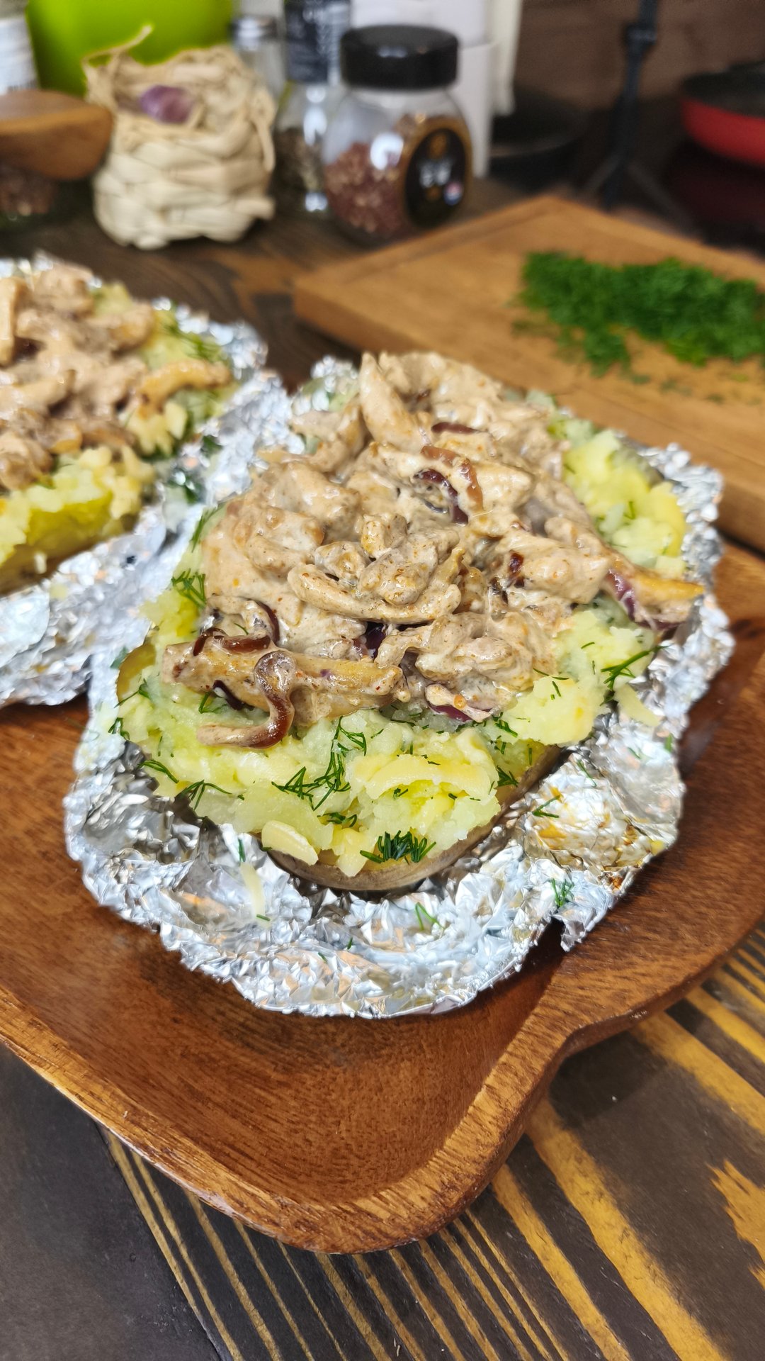 крошка картошка с курицей