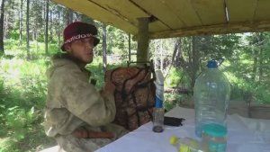 НОЧЬ В ТАЁЖНОЙ ИЗБЕ. БЫТ И ПОВСЕДНЕВНЫЕ ХЛОПОТЫ. ПРОПАЛИ ПРОДУКТЫ 2 ЧАСТЬ