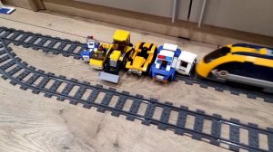 подборки аварий поездов из lego вторая часть