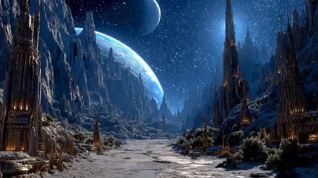 Alien Horizons Dark Space Ambient Music Cosmic Soundscapes смотреть онлайн