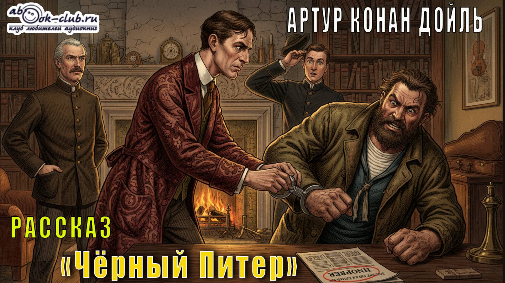 Артур Конан Дойль "Чёрный Питер" рассказ