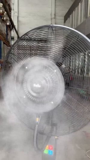 Промышленный вентилятор с подключением воды от компании Ballu😎👍