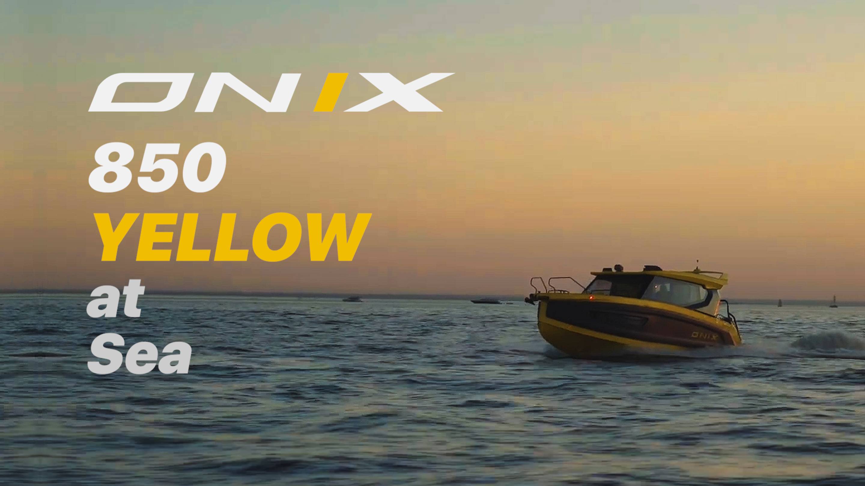 ONIX 850 CRUISER YELLOW