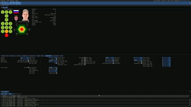 Как прописать лицо игрока с помощью Live Editor