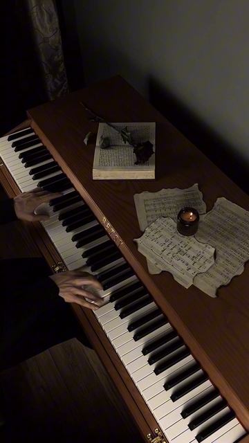 Old Doll #aesthetic #piano #calm смотреть онлайн