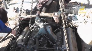 Установка двигателя на МТЛБ