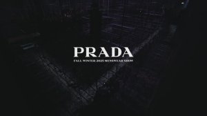 Показ мужской коллекции Prada осень-зима 2025-2026