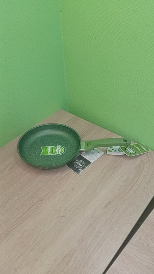 Сковорода алюминий литой D=24см зеленая Risoli Dr Green арт 24942 смотреть онлайн