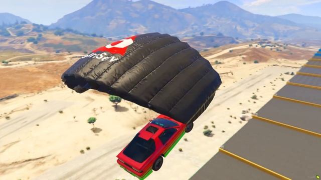 КАК ДАЛЕКО СУПЕРГЕРОИ ГИГАНТЫ СМОГУТ ЗАБРАТЬСЯ ПО СТУПЕНЬКАМ ЛЕСТНИЦЫ ? - ЭКСПЕРИМЕНТЫ В ГТА 5 смотреть онлайн