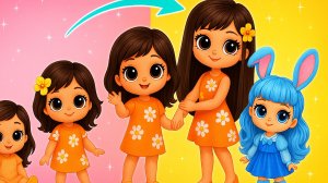 Лило и Стич!  Сестры растут вместе! Поделки для кукол ЛОЛ ОМГ!