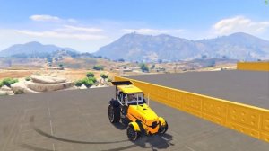 КАК ДАЛЕКО БИГФУТ НА ГИГАНТСКИХ КОЛЁСАХ ЗАБРАТЬСЯ ПО СТУПЕНЬКАМ ЛЕСТНИЦЫ? - ЭКСПЕРИМЕНТЫ В ГТА 5