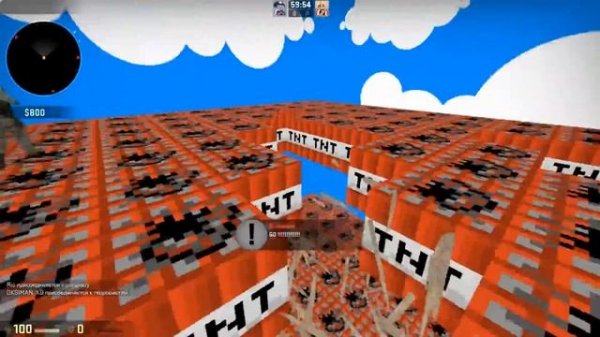 TNT RUN В CS:GO - МИНИ ИГРЫ В CS:GO