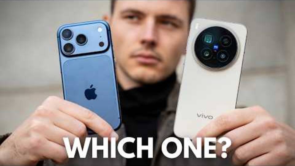 Vivo X300 Pro vs iPhone 17 Pro - cравнение и обзор больших камер! смотреть онлайн