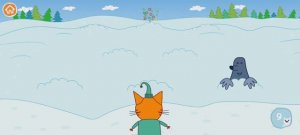 Три Кота Мультфильм Зимушка зима и Снежный котик..