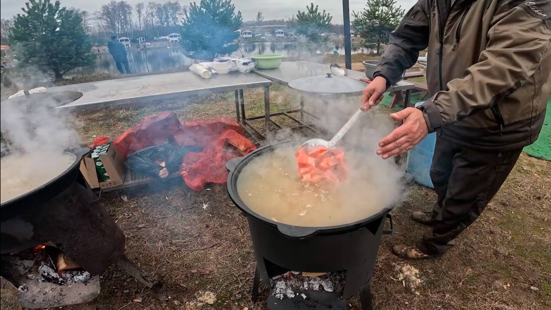 День народного единства в Подкове! Рыбалка, Уха, Призы, Форель. Химки, Москва