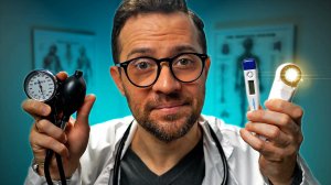 АСМР ТЕРАПЕВТ Проверит Твоё Здоровье (Проверка Слуха, Зрения, Обоняния и Вкуса)