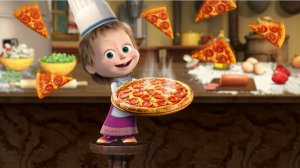 Маша и медведь Пиццерия игра мультфильм