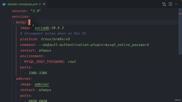 9. Running a MySQL Database and Client Using Docker смотреть онлайн