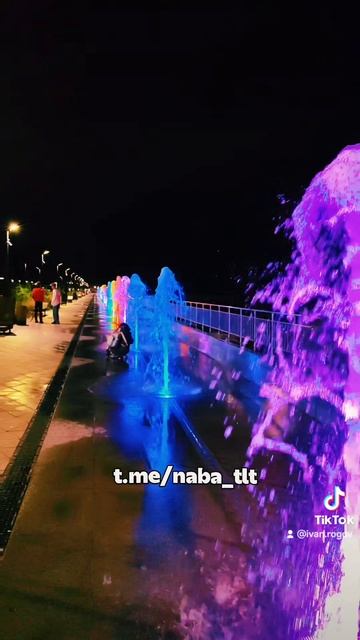 фонтаны на новой набережной Тольятти смотреть онлайн