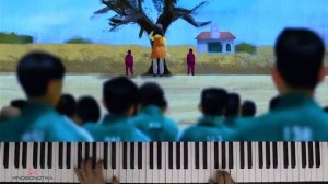 песня на пианино из игра в кальмара