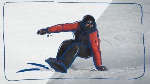 Карвинговые повороты на сноуборде