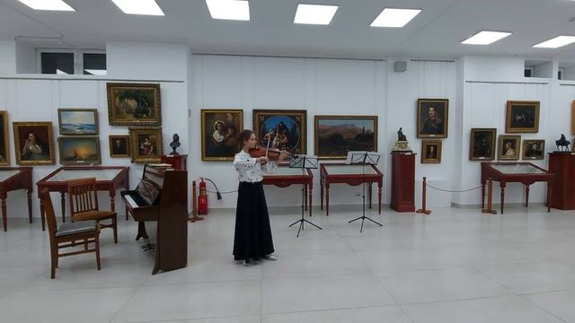 Иоганн Себастьян Бах. Сарабанда, Дубль и Бурре из партиты си минор для скрипки соло
