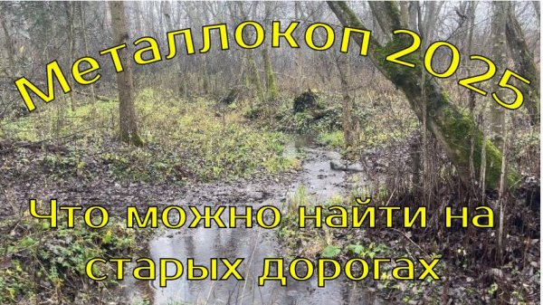 Металлокоп 2025. Что можно найти на старых дорогах???