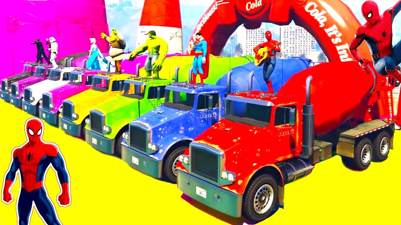 Мультфильмы про грузовики Мультфильмы про супергероев Мультфильмы для детей Мультфильмы для малышей