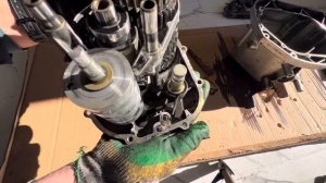 Разбор коробки передач BMW K1200RS