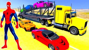 Мультфильмы для малышей. Мультики про машинки. Мультфильмы для детей. Мультики про супергероев.