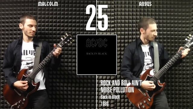 #15 Boccarusso metal - 50 AC-DC riffs смотреть онлайн
