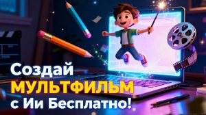 КАК СДЕЛАТЬ МУЛЬТФИЛЬМ С ПОМОЩЬЮ ИИ БЕСПЛАТНО, КАЧЕСТВЕННО И БЫСТРО