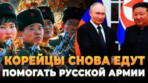 Корейцы снова едут помогать Армии России