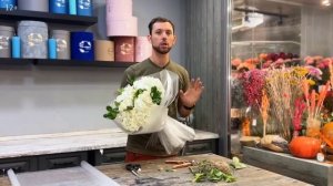 Как сделать и упаковать МОНО БУКЕТ ИЗ ГОРТЕНЗИИ. Нюансы и важные моменты! Советы флориста.
