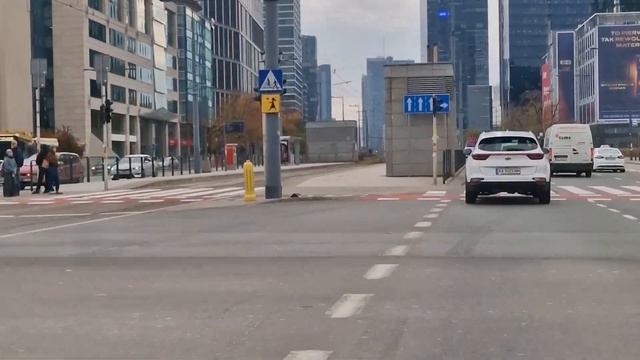 Driving in Warsaw, Poland, Ride with me and my music. смотреть онлайн