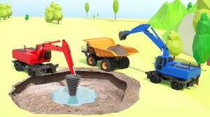 МУЛЬТИК МАШИНКИ ВИДЕО ПРО МАШИНКИ СТРОИТЕЛЬНАЯ ТЕХНИКА 7 МУЛЬТФИЛЬМЫ ЦВЕТНЫЕ МАШИНКИ ИГРУШКИ МАШИНКИ