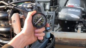 Замер компрессии Лодочного мотора Suzuki DF50A, 2012г., EFI