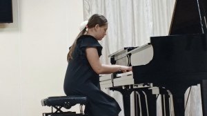 Замятина Рема 12 лет Шопен Вальс ре бемоль мажор ДМШ АМР