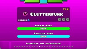 Geometry Dash: Level 11 - Clutterfunk