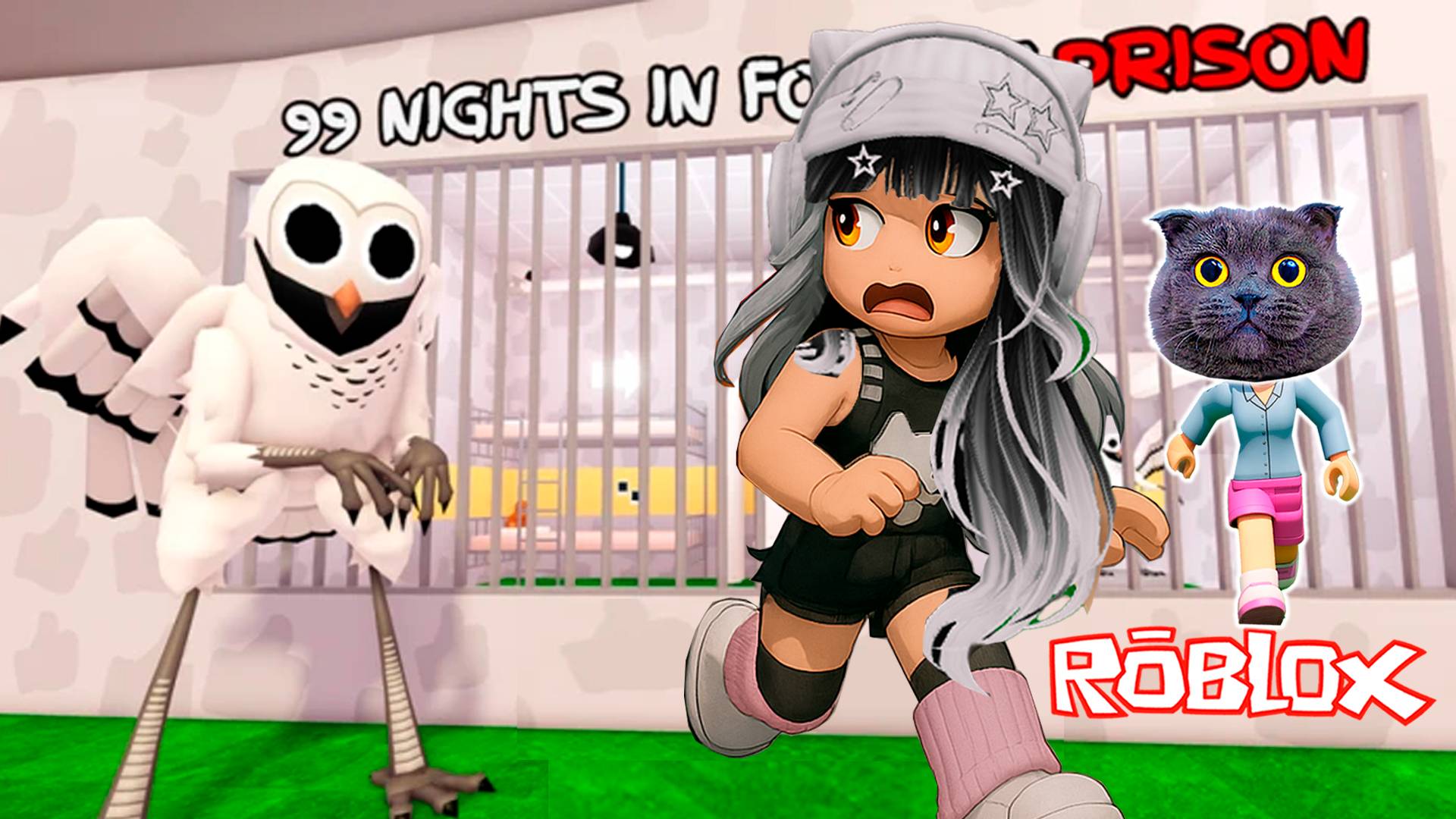 ПОБЕГ от СОВЫ и ОЛЕНЯ в 99 НОЧЕЙ в ЛЕСУ в РОБЛОКС | 99 Nights in the Forest в Roblox смотреть онлайн