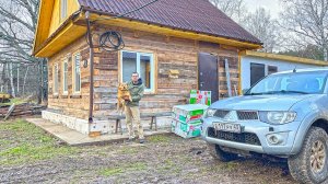 Деревенский дом, мастерская и работы в них. Продолжение отделки и заготовки на зиму