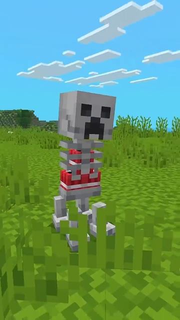 Minecraft CREEPER IS NOT A PLANT with Actions & Stuff #minecraft #shorts смотреть онлайн