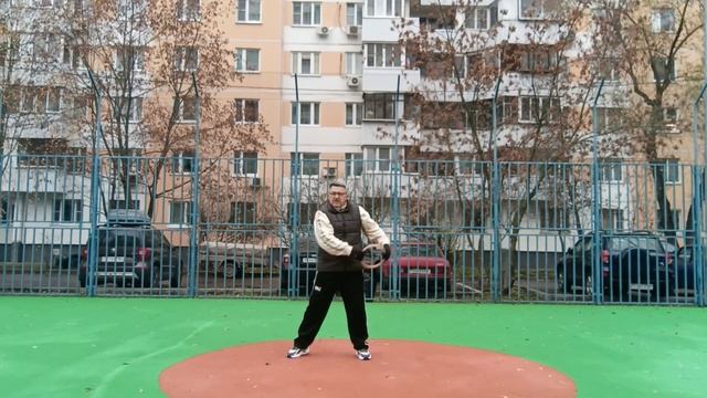 Упражнения с ротанговыми кольцами Вин Чун (9)