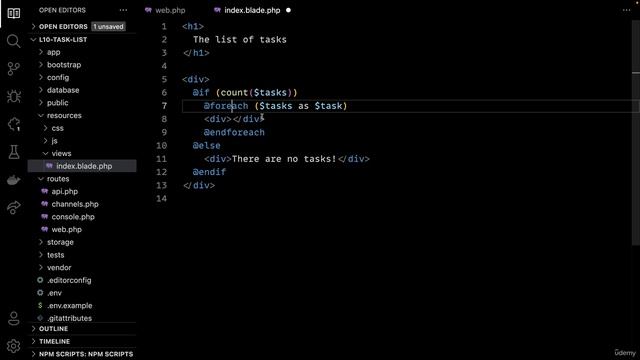 7. Blade Directives смотреть онлайн