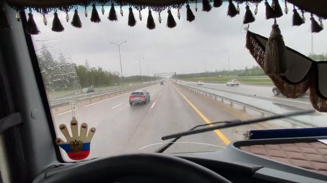 Дальнобой по Москве на КамАЗ 5490 — везу груз, рабочие будни АТЛ Регионы! смотреть онлайн