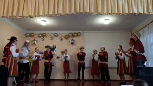 Белорусский народный танец "Лявониха", фольклорный театр традиций "К истокам", г.Макеевка