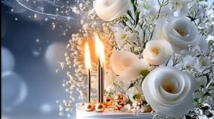 С днём рождения. Музыкальная открытка поздравление женщине