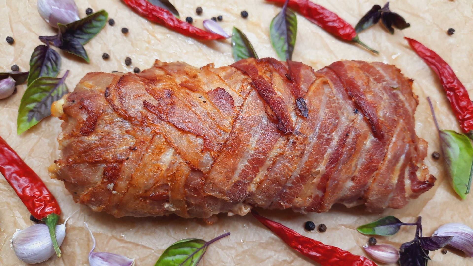 3 рецепта рулетиков с беконом! Это очень вкусно!😋😋😋 смотреть онлайн