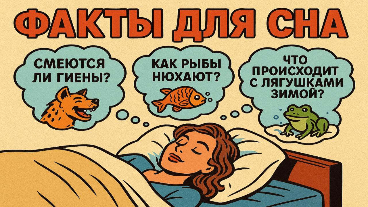 Факты для сна, чтобы быстро уснуть: Удивительные знания перед сном смотреть онлайн