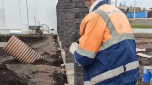 ЗАБОР ИЗ КИРПИЧНЫХ СТОЛБОВ, ТЕХНОЛОГИЯ СТРОИТЕЛЬСТВА, ВСЕ СЕКРЕТЫ